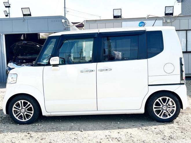N-BOX660GターボSSパッケージ 4WD　ローンが不安な方＜優遇ローン＞　寒冷地仕様　純正ナビ　フルセグTV　ETC