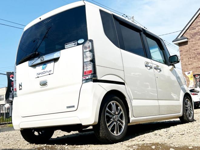 N-BOX660GターボSSパッケージ 4WD　ローンが不安な方＜優遇ローン＞　寒冷地仕様　純正ナビ　フルセグTV　ETC