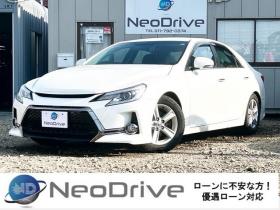 マークX　2.5 250G Four 4WD　ローンが不安な方＜優遇ローン＞　社外バンパー　ローダウン　前後ドラレコ