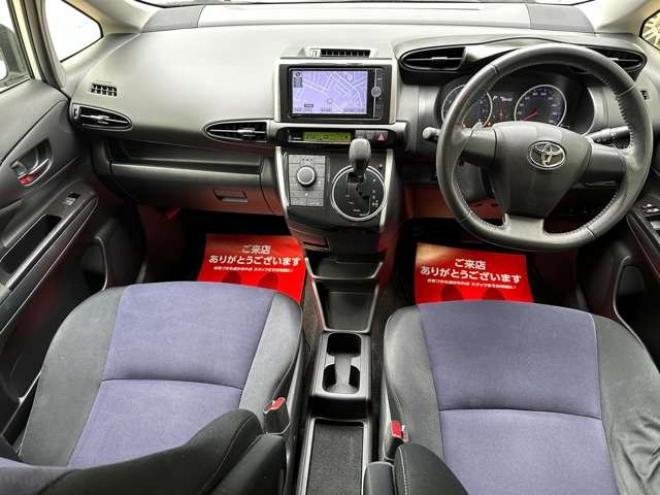 ウィッシュ1.8 S 4WD　純正ナビ/Bカメラ/ドラレコ前後/社外AW 1800