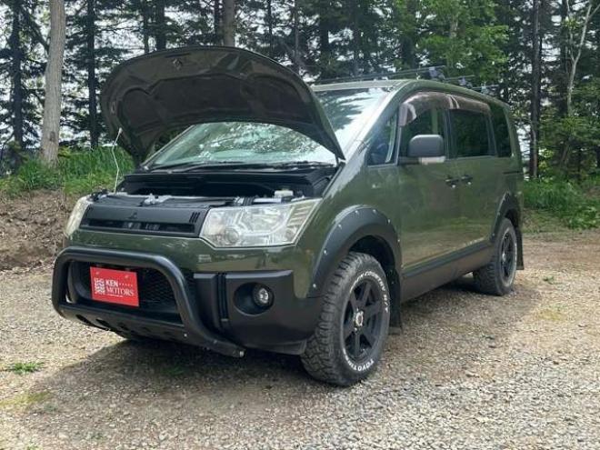 デリカD：5 2.4 G プレミアム 4WD　ワンオーナー/両側パワスラ/ETC/ナビTV 2400