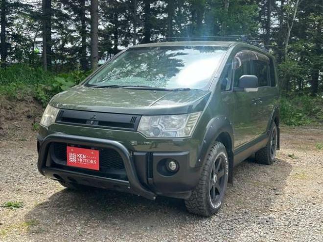 デリカD：5 2.4 G プレミアム 4WD　ワンオーナー/両側パワスラ/ETC/ナビTV 2400
