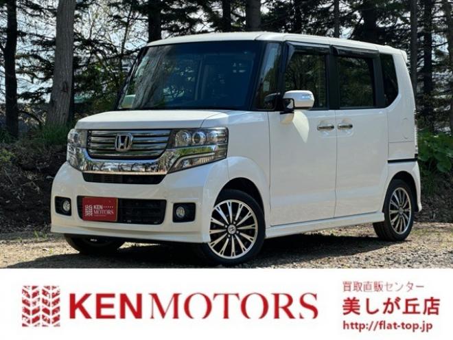 N-BOXカスタムG ターボSSパッケージ 4WD　両側パワスラ/ドラレコ前後/社外ナビ/AW 660