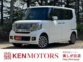 N-BOX　カスタムG ターボSSパッケージ 4WD　両側パワスラ/ドラレコ前後/社外ナビ/AW 660