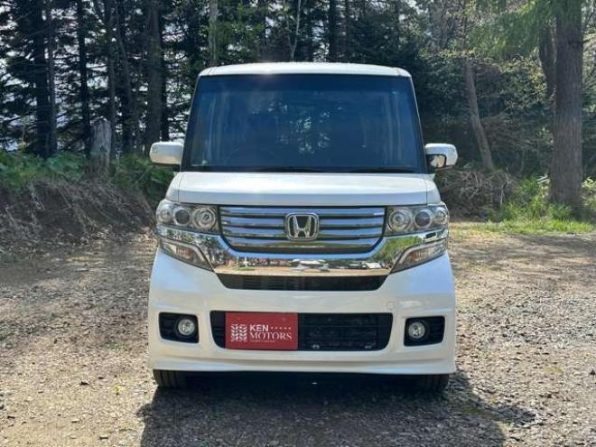 N-BOXカスタムG ターボSSパッケージ 4WD　両側パワスラ/ドラレコ前後/社外ナビ/AW 660
