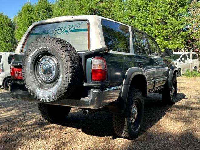 ハイラックスサーフ3.4 SSR-G ワイドボディ 4WD　サンルーフ/ETC/外ナビ/リフトUP/PS/PW 3400