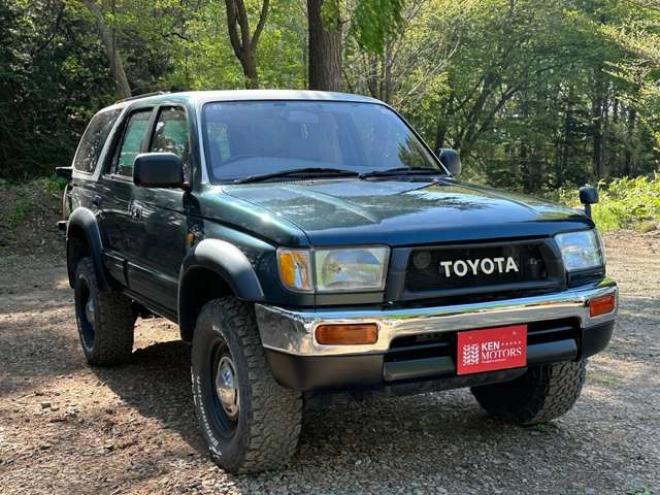ハイラックスサーフ3.4 SSR-G ワイドボディ 4WD　サンルーフ/ETC/外ナビ/リフトUP/PS/PW 3400