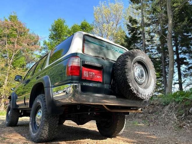 ハイラックスサーフ3.4 SSR-G ワイドボディ 4WD　サンルーフ/ETC/外ナビ/リフトUP/PS/PW 3400