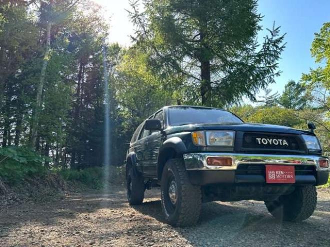 ハイラックスサーフ3.4 SSR-G ワイドボディ 4WD　サンルーフ/ETC/外ナビ/リフトUP/PS/PW 3400