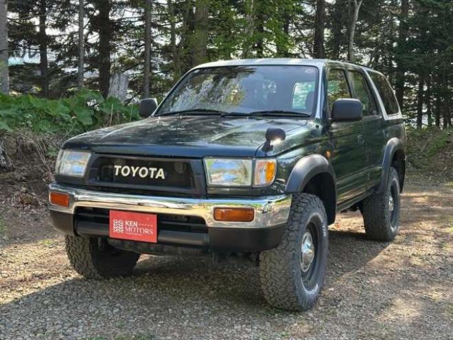 ハイラックスサーフ3.4 SSR-G ワイドボディ 4WD　サンルーフ/ETC/外ナビ/リフトUP/PS/PW 3400