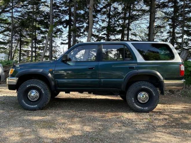 ハイラックスサーフ3.4 SSR-G ワイドボディ 4WD　サンルーフ/ETC/外ナビ/リフトUP/PS/PW 3400