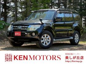 パジェロ　3.2 ロング GR ディーゼルターボ 4WD　社外ナビ/7人乗り/後席モニタ/ETC/Bカメ 3200