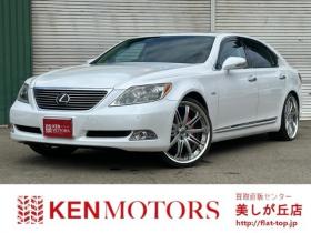 レクサス　LS 460L　黒皮サンルーフ/22インチAW/クルコン/ETC 2WD 4600