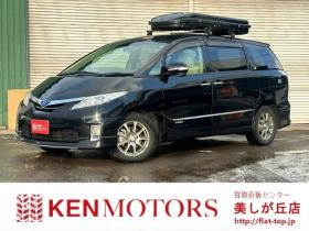 エスティマハイブリッド　2.4 X 4WD　外エンスタ/ETC/モデリスタエアロ/クルコン 2400