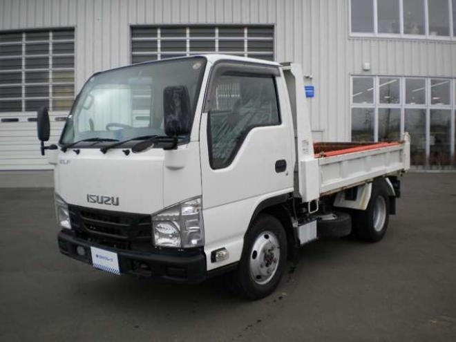エルフダンプ　TKG-NKS85AN 新明和工業　 4WD 2990