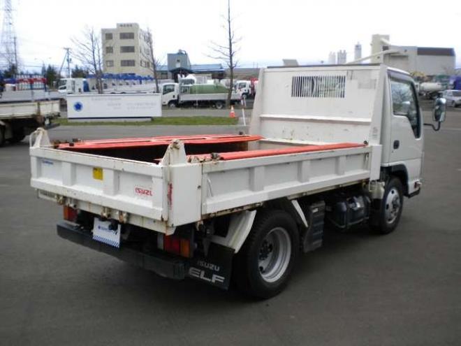 エルフダンプ　TKG-NKS85AN 新明和工業　 4WD 2990