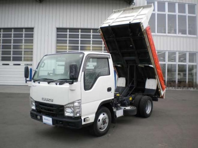 エルフダンプ　TKG-NKS85AN 新明和工業　 4WD 2990