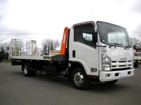 エルフ　セフティローダ　BDG-NPS85AN 古河ユニック　 4WD 2990