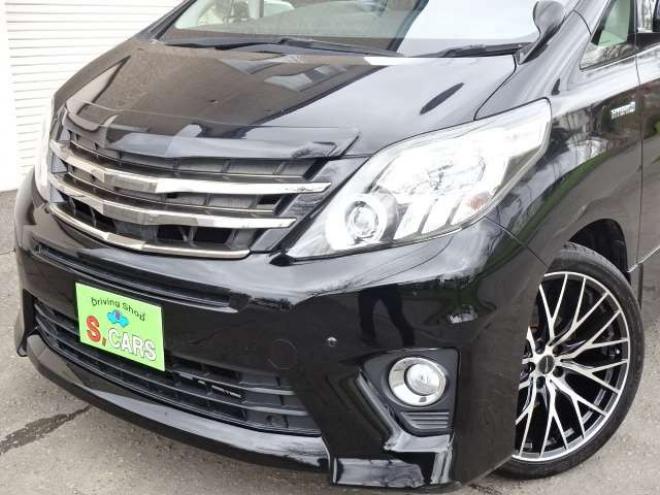 アルファードハイブリッド2.4 SR 4WD　本州車 保証2年 後席モニター両側電動 20AW 2400