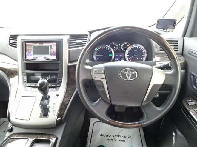 アルファードハイブリッド2.4 SR 4WD　本州車 保証2年 後席モニター両側電動 20AW 2400