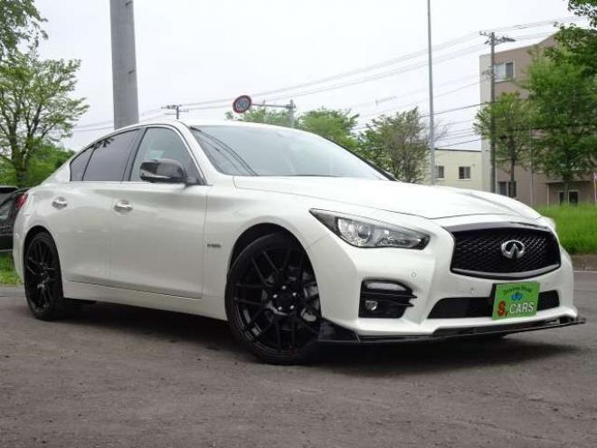 スカイライン3.5 350GT FOUR ハイブリッド タイプSP　本州車　保証1年　本革 エアロ　20AW　LED 4WD 3500