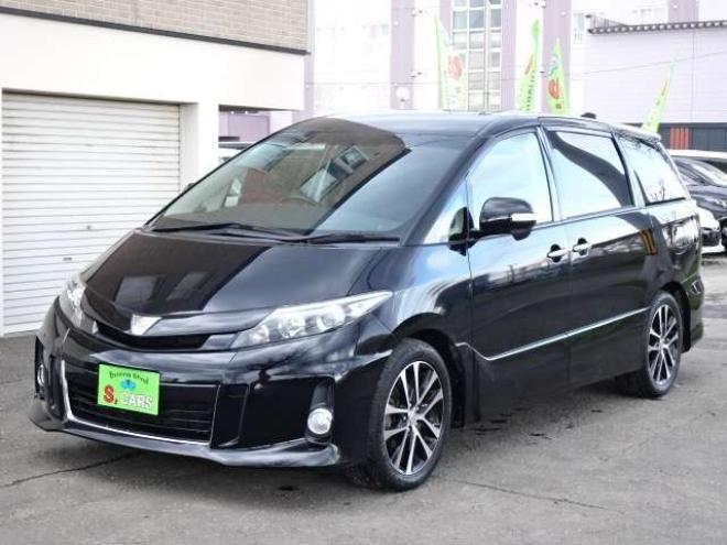 エスティマ3.5 アエラス 4WD　本州車 保証1年 Wパワスラ　Bカメラ 3500cc 3500