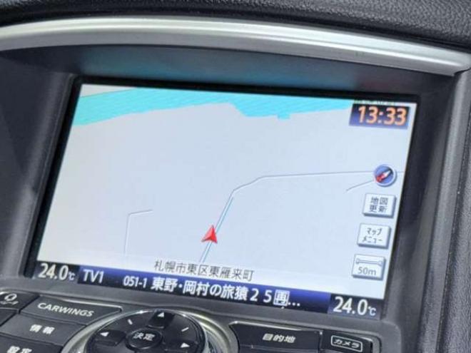 スカイラインクロスオーバー3.7 370GT FOUR 4WD　下廻防錆サンルーフTVナビBカメエンスタ 3700