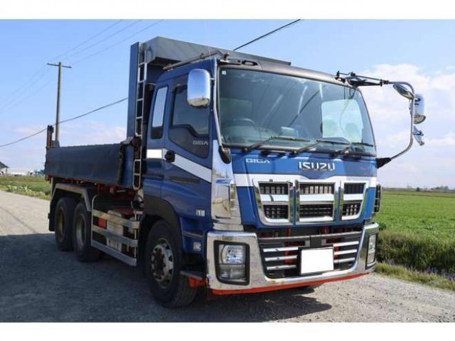 ギガダンプ　検1年　ワンオーナー　サイドバンパー 2WD 9830