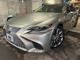 レクサス　LS 500h バージョンL 4WD　ムーンルーフ・OP20AW・本州仕入車両 3500