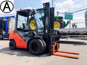 フォークリフト　トヨタ　中古　8FD25　ヒンジ付