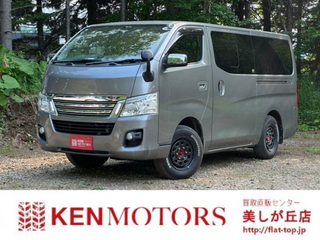 キャラバンNV350 2.5プレミアムGXクロムギアパッケージ バージョンブラック ロングディーゼルターボ4WD　TVナビ/Bカメラ/ETC/後席モニター 2500