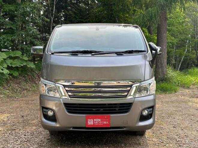 キャラバンNV350 2.5プレミアムGXクロムギアパッケージ バージョンブラック ロングディーゼルターボ4WD　TVナビ/Bカメラ/ETC/後席モニター 2500