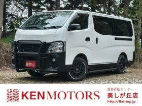 キャラバン　NV350 2.5 プレミアムGX ロングボディ ディーゼルターボ 4WD　ワンオーナー/ベッドキット/左パワスラ/ETC 2500