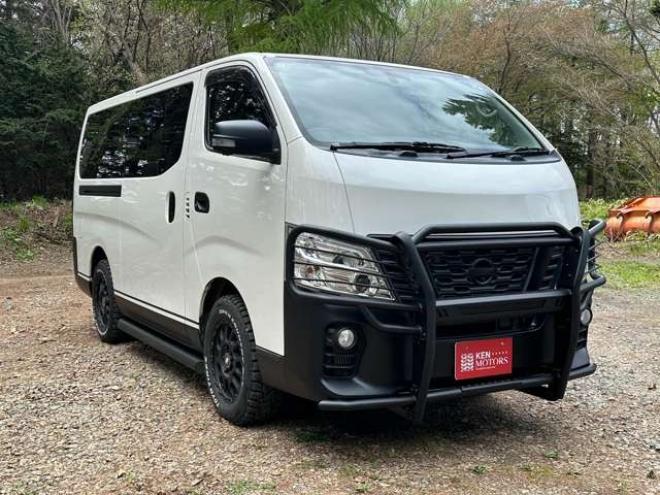 キャラバンNV350 2.5 プレミアムGX ロングボディ ディーゼルターボ 4WD　ワンオーナー/ベッドキット/左パワスラ/ETC 2500