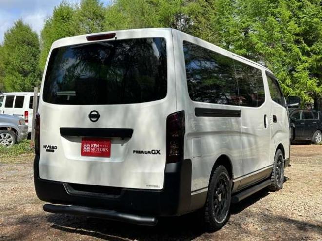 キャラバンNV350 2.5 プレミアムGX ロングボディ ディーゼルターボ 4WD　ワンオーナー/ベッドキット/左パワスラ/ETC 2500