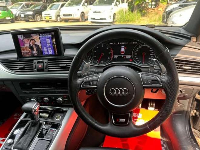 アウディA6アバント 2.8 FSI クワトロ Sラインパッケージ 4WD　地デジ/ナビ/Bカメラ/電動シート/ETC 正規輸入車 2800