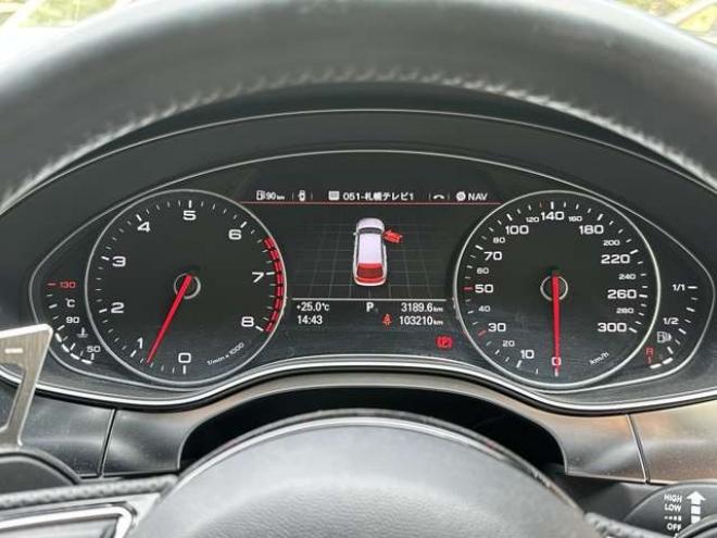 アウディA6アバント 2.8 FSI クワトロ Sラインパッケージ 4WD　地デジ/ナビ/Bカメラ/電動シート/ETC 正規輸入車 2800