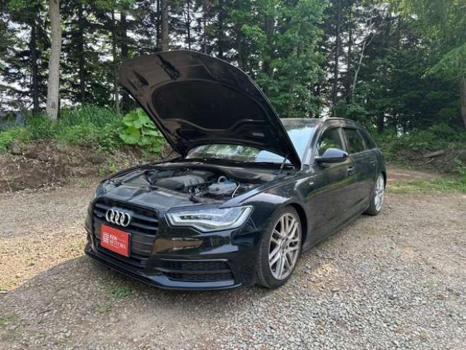 アウディA6アバント 2.8 FSI クワトロ Sラインパッケージ 4WD　地デジ/ナビ/Bカメラ/電動シート/ETC 正規輸入車 2800