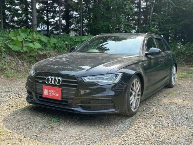 アウディA6アバント 2.8 FSI クワトロ Sラインパッケージ 4WD　地デジ/ナビ/Bカメラ/電動シート/ETC 正規輸入車 2800