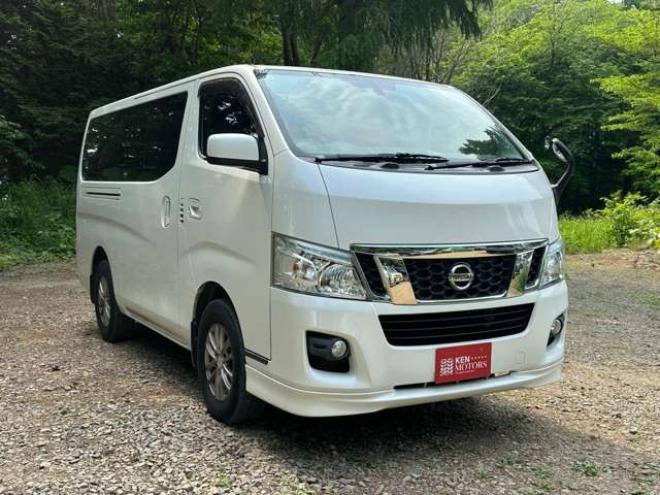 キャラバンNV350 2.5 プレミアムGX ロングボディ ディーゼルターボ 4WD　ETC/ナビ/TV/Bカメラ/ワンオーナー/社外AW 2500