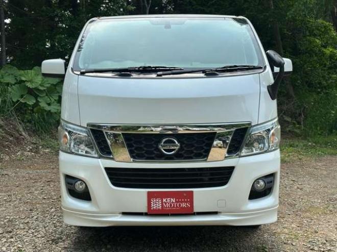 キャラバンNV350 2.5 プレミアムGX ロングボディ ディーゼルターボ 4WD　ETC/ナビ/TV/Bカメラ/ワンオーナー/社外AW 2500