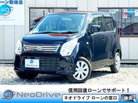 ワゴンR　660FX 4WD　ローンが不安な方＜優遇ローン＞本州仕入　エンスタ　純CD　ベンチシート 4WD 660 5Dr