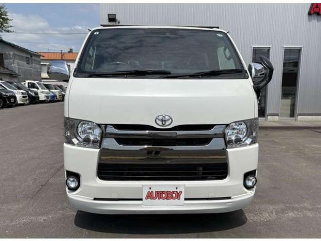 レジアスエース2.8 スーパーGL ダークプライムII ロングボディ ディーゼルターボ 4WD　バン　寒冷地　リアヒーター　スマキー 2800