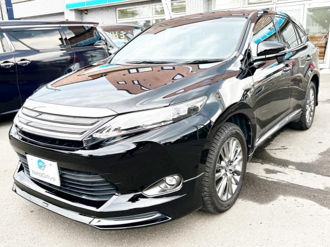 ハリアーハイブリッド2.5ハイブリッドE-Fourプレミアム 4WD　ローンが不安な方＜優遇ローン＞　本州仕入　モデリスタ　サンルーフ　ナビ