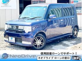 ムーヴコンテ　660カスタムRS 4WD　ローンが不安な方＜優遇ローン＞1年保証　寒冷地仕様　社外ナビ　DVD 