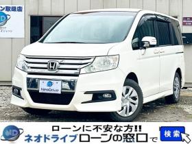 ステップワゴン　2.0スパーダZ 4WD　ローンが不安な方＜優遇ローン＞1年保証　本州仕入　両側Pスラ　純正ナビ 