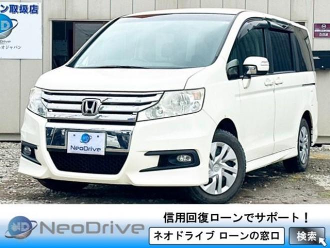 ステップワゴン2.0スパーダZ 4WD　ローンが不安な方＜優遇ローン＞1年保証　本州仕入　両側Pスラ　純正ナビ 