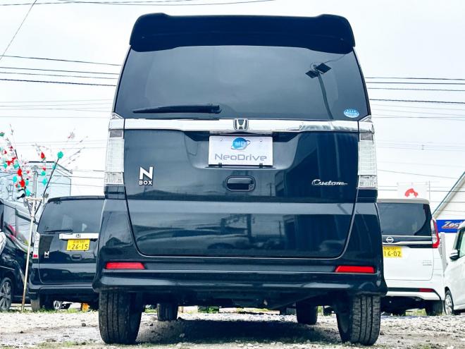 N-BOX660カスタムGターボパッケージ 4WD　ローンが不安な方＜優遇ローン＞1年保証　本州仕入　両側Pスラ　純正ナビ