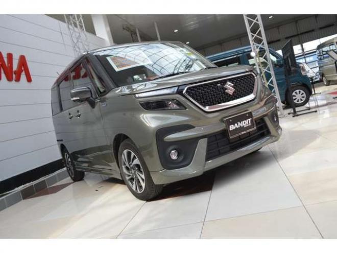 ソリオ1.2 バンディット ハイブリッド MV 4WD　1オーナーセーフティS全方位ナビ両側PスラD 1200