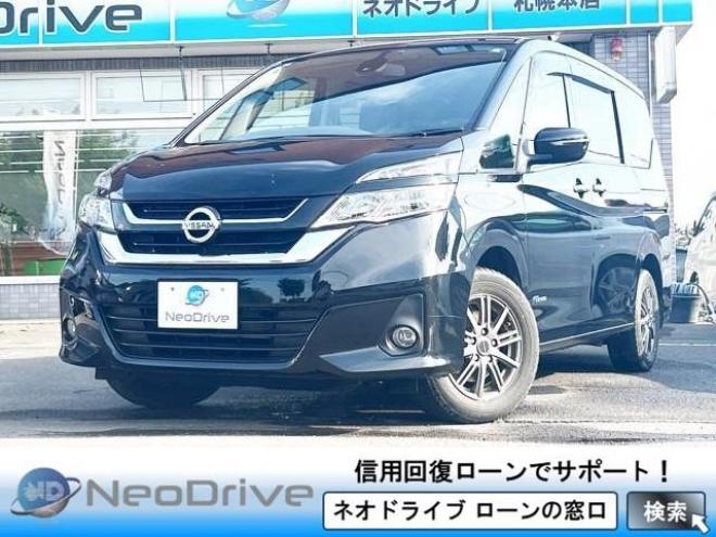 セレナX 4WD　ローンが不安な方＜優遇ローン＞　本州仕入　寒冷地　純正ナビ　片側PWスラ